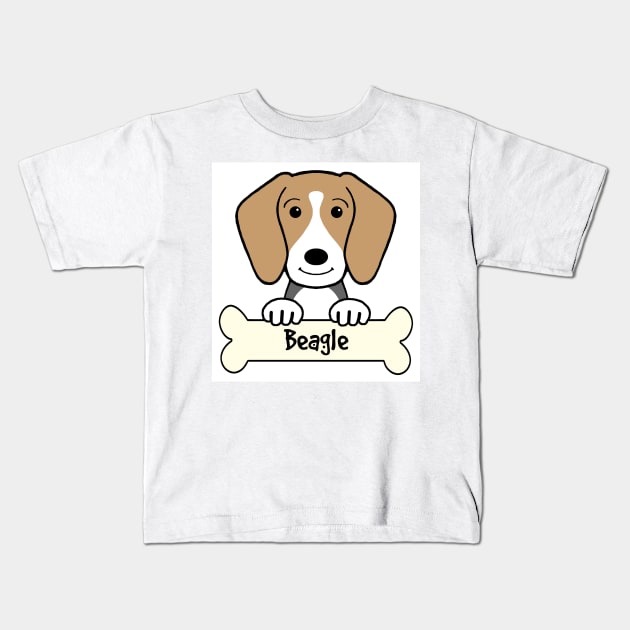 Beagle Kids T-Shirt by AnitaValle